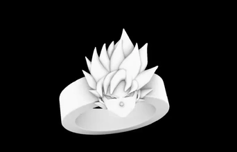 anel Dragão bola Goku 3d impressão modelo trio dgk 3d print model - Mito3D
