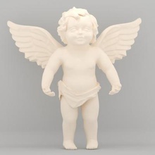 angelo casa, ufficio & giardino La stampa 3D, modello, file di 3D stampabile la progettazione, 3d, angelo, statua 3d print model - Mito3D