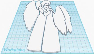 angel mother & daughter other things 3D printing model, file, printable design, 3d print, Angel Mother Daughter 3d print model - Mito3D
