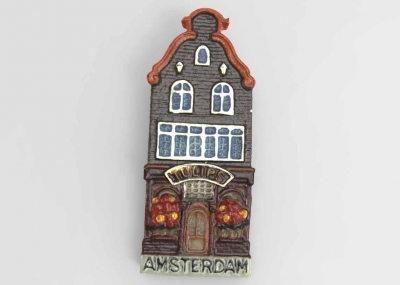 aouvenir amsterdam other things 3D printing model, file, printable design, 3d print, souvenir, from, amsterdam, europe, house 3D print model - Mito3D