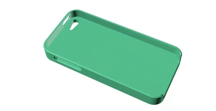 Mela i phone 5 Astuccio guaina copertina 3d stampa modello treding pelle 3d print model - Mito3D