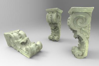 architectural detail architecture 3D printing model, file, printable design, 3d print, detail, art, 3d print model - Mito3D