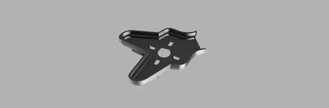 braccio protezione coccodrillo geprc 3d stampa modello treding gep rc 7 3d print model - Mito3D