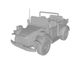 Armee Jeep 3d Drucken Modell dreiding 3d print model - Mito3D