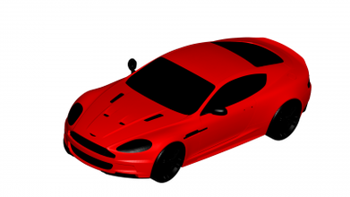 Aston Martin moteurs transport 3D impression modèle fichier imprimable conception 3d 3d print model - Mito3D