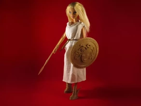 Athena Verjüngungskur Kit 3d Drucken Modell dreiding Barbie 3d print model - Mito3D