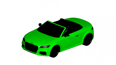 audi tt motors & transport 3D printing model, file, printable design, 3d print, Audi TT 3d print model - Mito3D