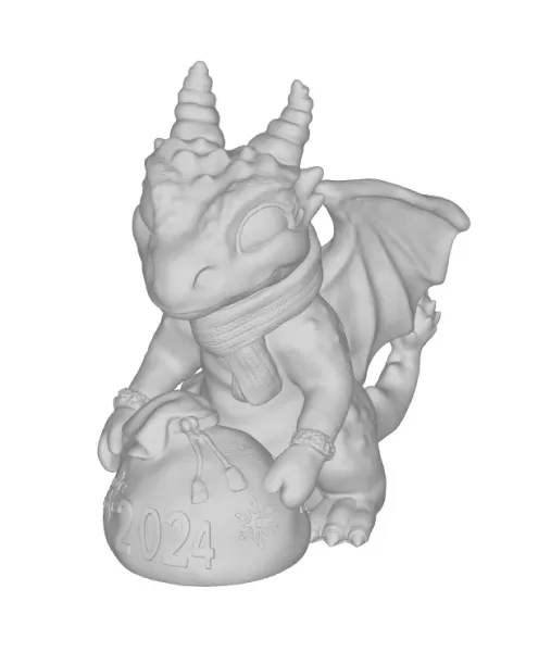 Baby Drachen Tasche Geschenke 3d Drucken Modell 3D print model - Mito3D