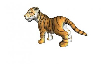 bébé tigre jouet jouets, jeux et passe-temps 3D modèle d'impression, l'impression fichier, imprimable modèle, en de conception, d'impression 3d, le tigre, du jouet, l'art, l'animal 3d print model - Mito3D