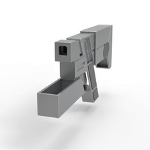 distintivo suporte arma fogo filme juiz dredd 1995 brinquedos jogos passatempo manter Dredd cosplay réplica brinquedo 3d print model - Mito3D