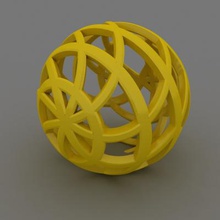 bola 4 brinquedos, jogos e hobby 3D modelo de impressão, a impressão arquivo design, 3d, bola,brinquedo,arte,engraçado,decoração 3d print model - Mito3D