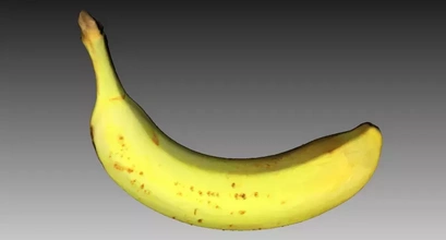 banana 3d printing model - threeding fruit 3d print model - Mito3D