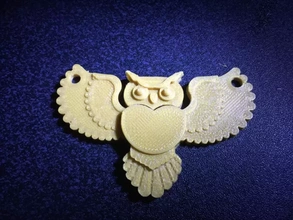 barney data owl pendant 3d printing model - threeding usb sd card 3d print model - Mito3D