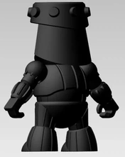 barone carza sd 3d stampa modello treding giocattoli robot azione figure 3d print model - Mito3D