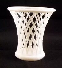 cesta florero 3d impresión modelo trío decorativo decoración 3d print model - Mito3D