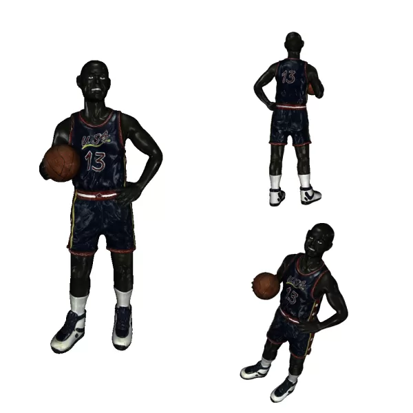Basketbol oyuncu heykel 3d baskı model üçleme 3D print model - Mito3D
