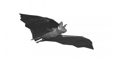 bat 3d model 3D printing model, file, printable design, print, Bat 3d print model - Mito3D