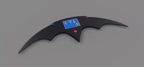 batarang movie batman returns 3d printing model - threeding military weapon gadget bat comics cosplay dc replica melee detective 3d print model - Mito3D