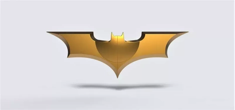 batarang film buio cavaliere 3d stampa modello treding taglio arma giocattoli Batman Giochi scifi pipistrello lama i fumetti cosplay dc replica mischia 3d print model - Mito3D