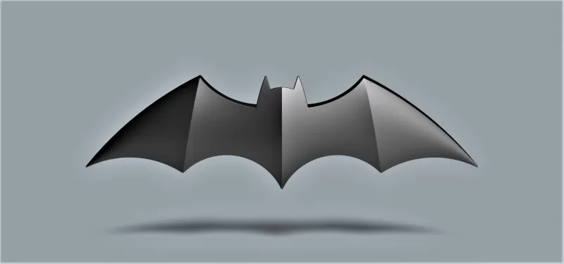 batarang versão 6 3d impressão modelo trio arma brinquedo jogos batman scifi bastão cosplay corpo 3D print model - Mito3D