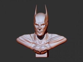 de batman art 3D modelo impresión, la impresión en archivo, imprimibles 3D, diseño 3d, batman,busto,heroe,cómic,película,juego 3d print model - Mito3D