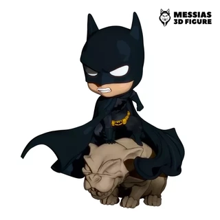 batman chibi 3d print model printing 3d-printing collectible art dark knight cute character personalized figurine high-quality customizable superhero collectibles comic book fan iconic justice darkness crime fighter guardian night 3d print model - Mito3D
