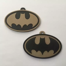batman emblem pendant 3d printing model - threeding jewelry pendants jewellery comics dccomics 70s 90s 3d print model - Mito3D
