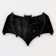 logo de batman 2016 jouets, jeux et passe-temps 3D modèle d'impression, l'impression fichier, imprimable modèle, en conception, d'impression 3d, imprimables, 3D, à imprimer batman, vs superman, noir, cool, design, logo, low poly, rouge, simple, superman 3d print model - Mito3D