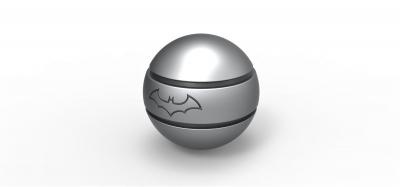 batman fumaça pelota brinquedos, jogos e hobby 3D modelo de impressão, a impressão arquivo design, 3d, morcego, batman, pelotas, bomba, smokebomb, smokepellet, o brinquedo, cosplay, batmancosplay, prop, réplica, dc comics, gadget, detetive 3d print model - Mito3D