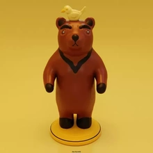 bear bird 3d printing model - threeding art sculpture toy 3d print model - Mito3D