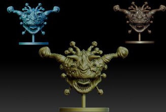 beholder art 3D printing model, file, printable design, 3d print 3d print model - Mito3D