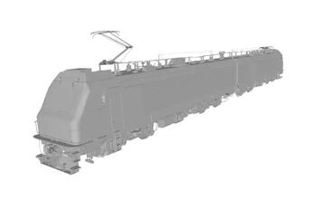 biélorusse two section eight axle électrique locomotive bkg1 3d impression modèle trio 3d print model - Mito3D