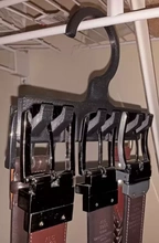 cinturón hangar 3d impresión modelo trío 3d print model - Mito3D