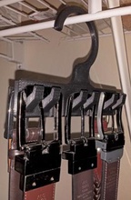 cinturón de hangar oficina la casa y el jardín 3D modelo impresión, impresión en archivo, imprimibles 3D, diseño 3d, hangar, cinturón, cinturones, armario, organizar, colgar, útil, organización 3d print model - Mito3D