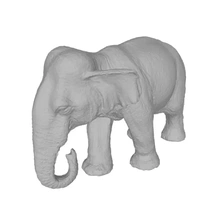 big african elephant 3d printing model - threeding 3d print model - Mito3D