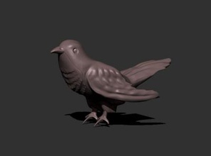 bird nature 3D printing model, file, printable design, 3d print, bird, animal, mammal, animals 3d print model - Mito3D