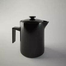 black tea pot decoration 3d printing model - threeding 3d print model - Mito3D