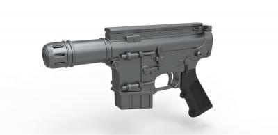 blaster pistolet a280 cfe film coquin 2016 jouets Jeux loisir 3D impression modèle fichier imprimable conception 3d 3d print model - Mito3D