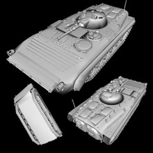 bmp-1 fighting vehicle Motoren & transport 3D-Druck-Modell, 3D-Druck-Datei, 3D-druckbares Modell, 3D-Druck, Gestaltung, Druck 3d, bmp,btr -, Militär Fahrzeug Infanterie - 3d print model - Mito3D