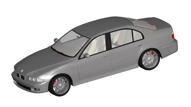 BMW m5 3d impresión modelo trío 3d print model - Mito3D