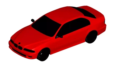 BMW m5 3d baskı model üçleme 3d print model - Mito3D