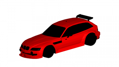 BMW z3m motores transporte 3D impressão modelo Arquivo imprimível Projeto 3d Z3M 3d print model - Mito3D