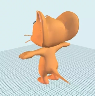 bobby gatto 3d stampa modello animale giocattolo cartone animato 3d print model - Mito3D