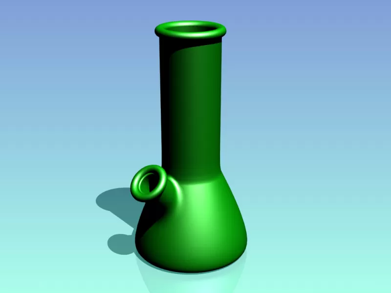 bong minuto 3d impresión modelo trío fumar hierba agua tubo marijuana narguile 3D print model - Mito3D