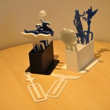 libro acortar caja oficina jardín 3D impresión modelo expediente imprimible diseño 3d Tienda dispositivo CAJA papel 3d print model - Mito3D