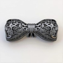 bow tie fashion 3D printing model, file, printable design, 3d print, 3d, printing, printable, 3dp, art, fashion, modeling, unique, clotes, wear, tie, black, fancy, 3d print model - Mito3D