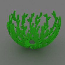 bowl 2 home office & garden 3D printing model, file, printable design, 3d print, bowl, decorative, kitchen,home 3d print model - Mito3D