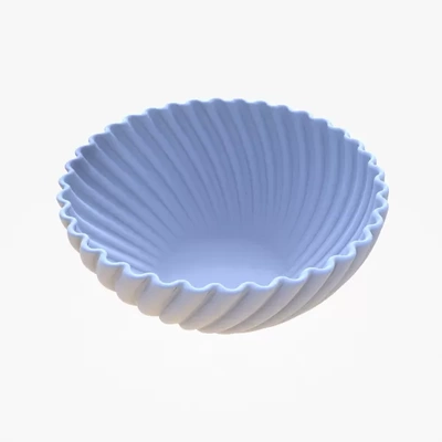 bowl 3d printing model - threeding tags plate dining tableware kitchenware kitchen accessory 3d print model - Mito3D