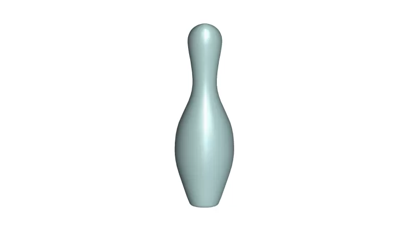 bowling toplu iğne 3d model baskı üçleme 3D print model - Mito3D