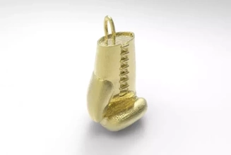 boxing glove pendant 3d printing model - threeding boxe 3d print model - Mito3D